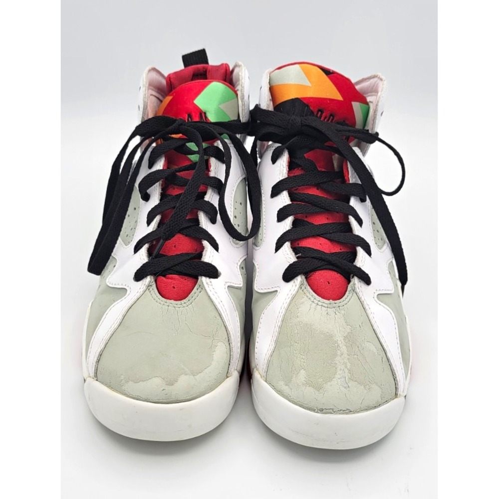 Nike Air Jordan 7 Retro Mens Mid Top Lace-Up Leather Sneakers Colorblock 7Y